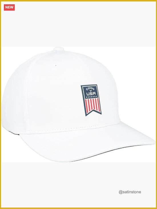 Callaway Golf High Crown CHEV Baseball Cap - Adjustable Performance Hat